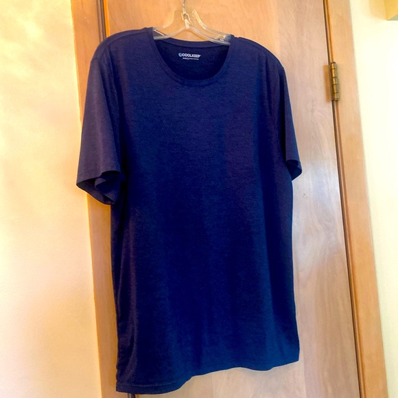 cool keep Shirts Mens Cool Keep Size Large Blue Tshirt Poshmark